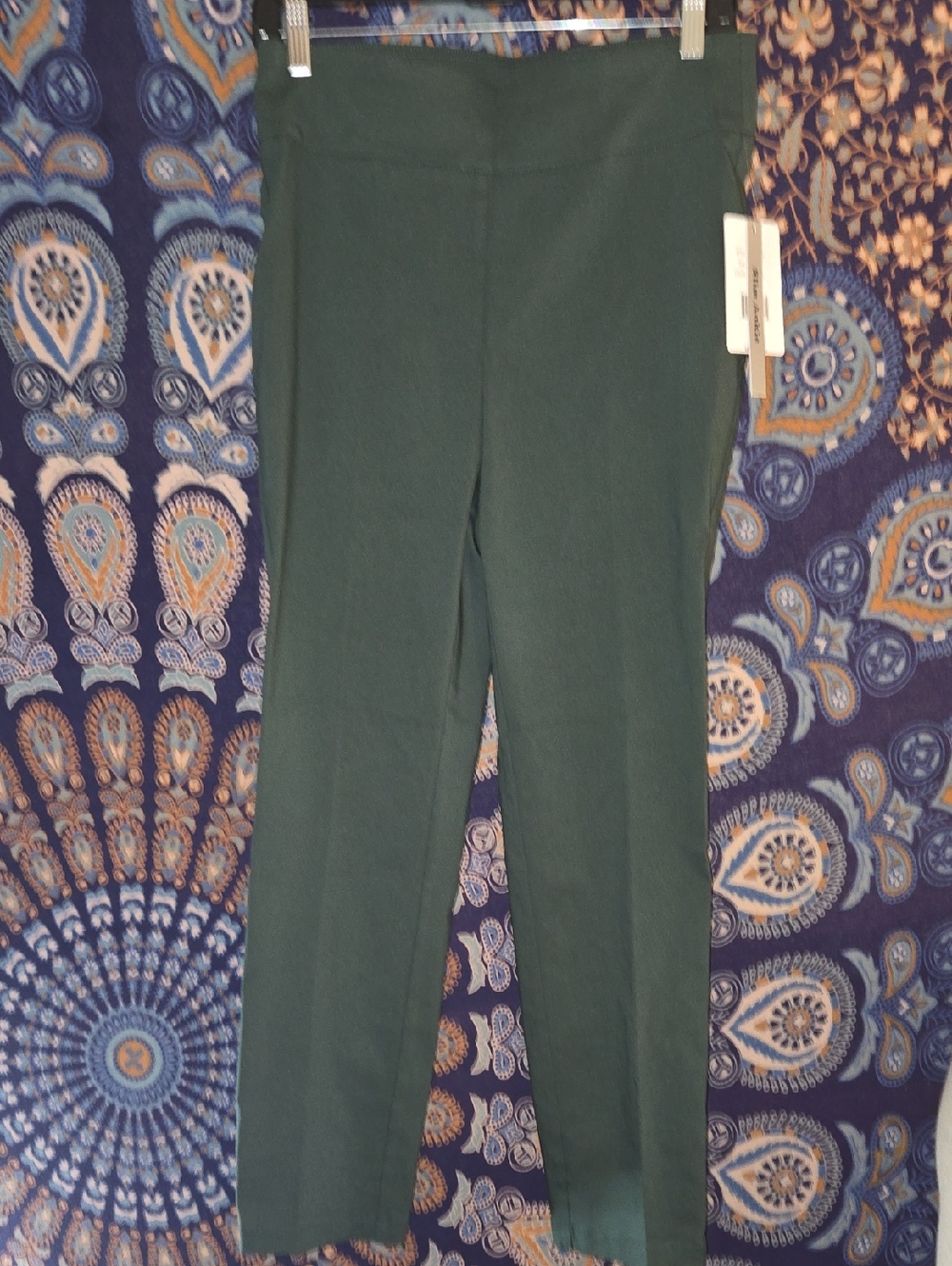 Zac & Rachel Forest Green Pants Sz 8